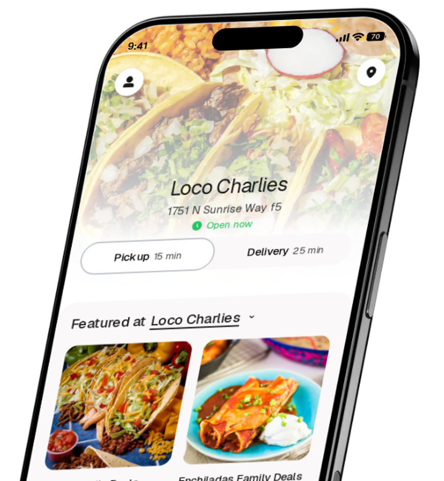 Loco Charlies app preview