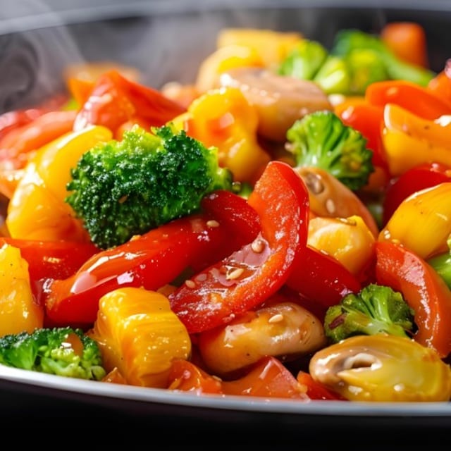 Vegetarian Fajitas.