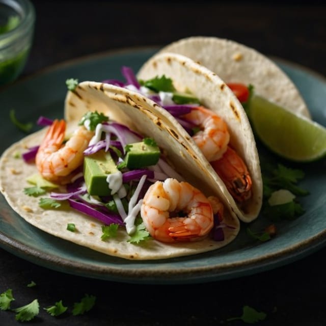 Shrimp Taco Combo.